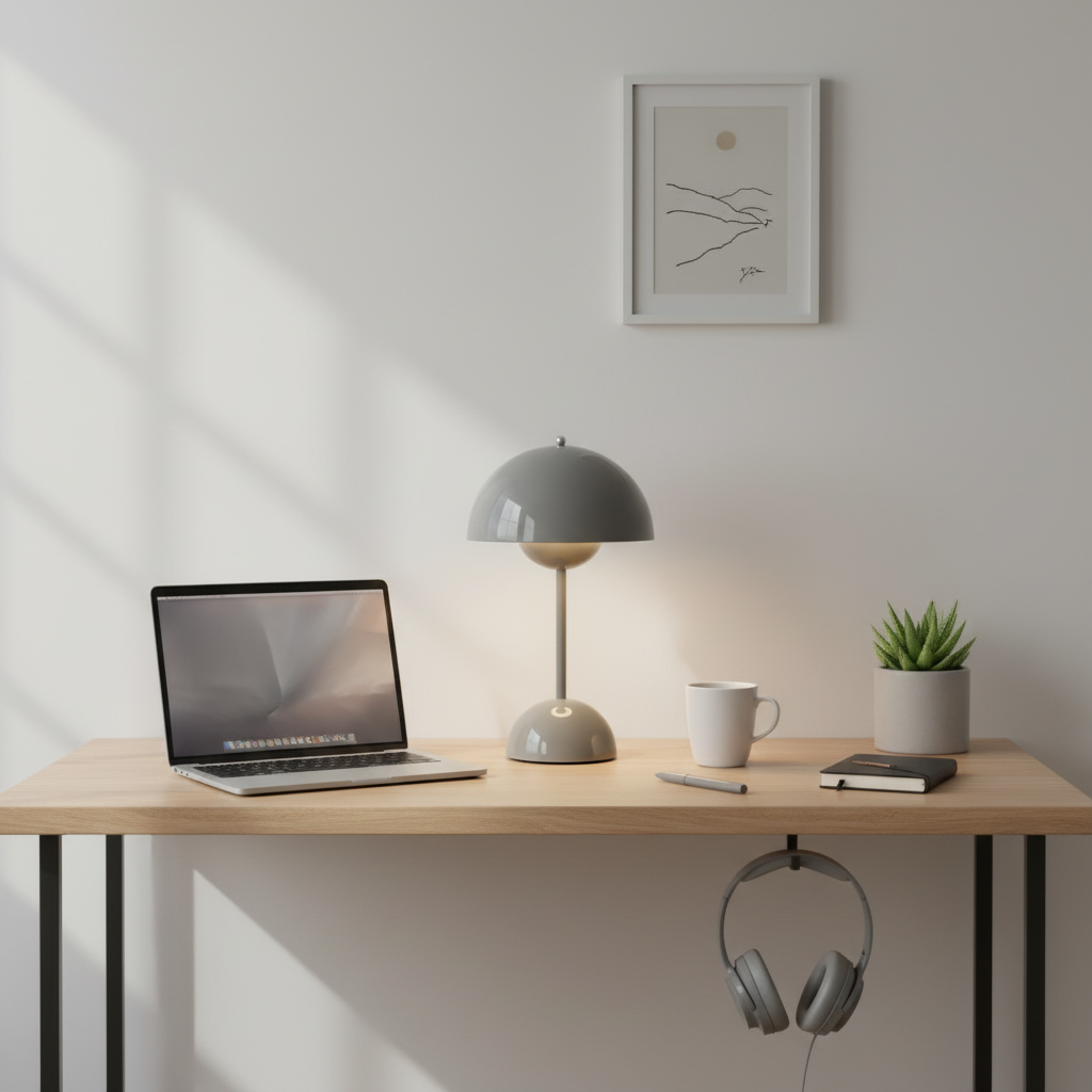 AuroraGlo | Wireless LED Table Lamp, Cordless Design for Home