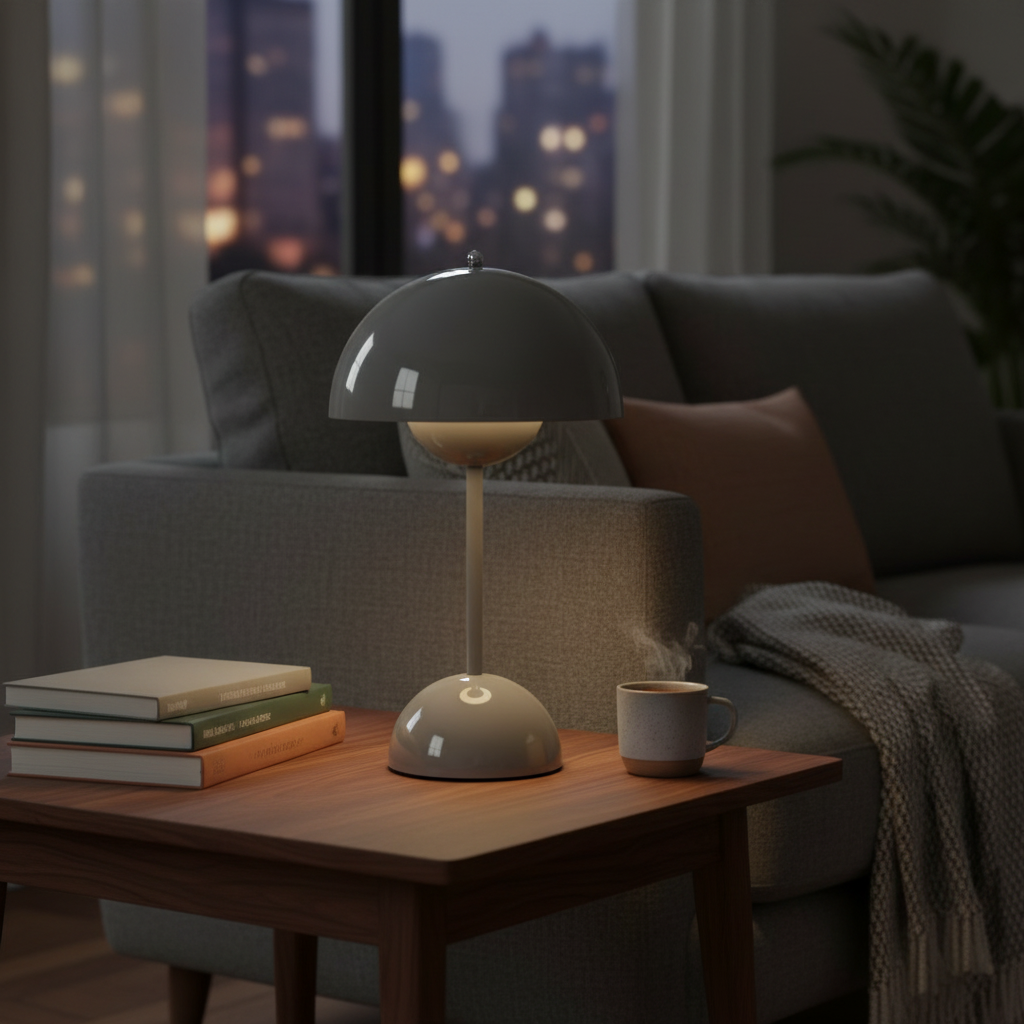 AuroraGlo | Wireless LED Table Lamp, Cordless Design for Home