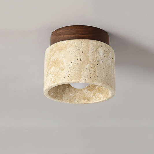 Cream Japanese Ceiling Lamp | Minimalist Ceiling Light Fixture