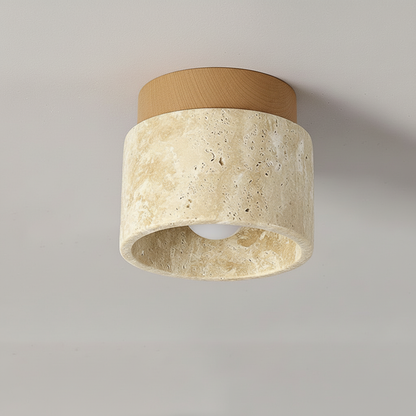 Cream Japanese Ceiling Lamp | Minimalist Ceiling Light Fixture
