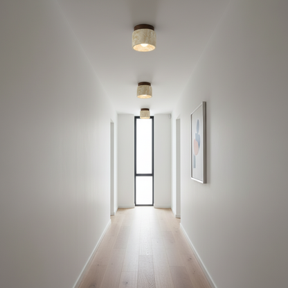 Cream Japanese Ceiling Lamp | Minimalist Ceiling Light Fixture
