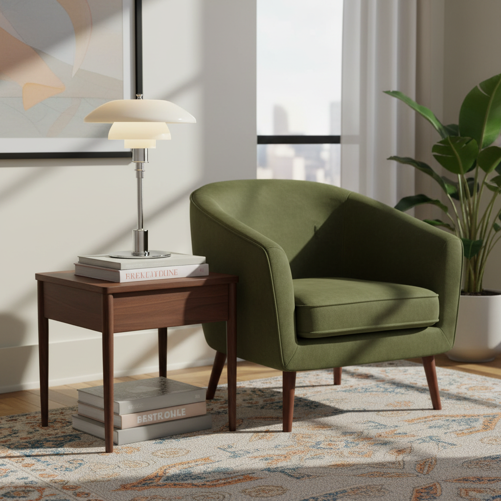 Danish Designer Dimmable Table Lamp | Modern Bedside Lamp