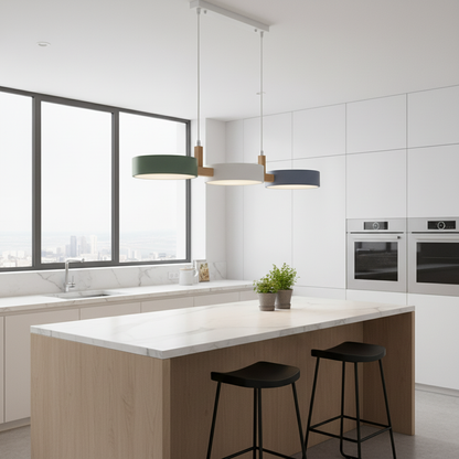 Modern Cylinder Pendant Lamp | Pendant Lighting for Kitchen Island