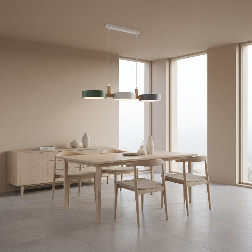 Modern Cylinder Pendant Lamp | Pendant Lighting for Kitchen Island