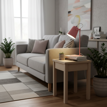 Modern LED Rotating Table Lamp | Adjustable Bedside & Desk Lamp