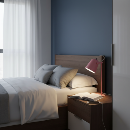 Modern LED Rotating Table Lamp | Adjustable Bedside & Desk Lamp
