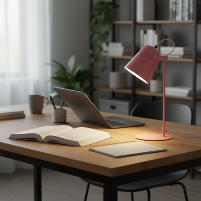 Modern LED Rotating Table Lamp | Adjustable Bedside & Desk Lamp