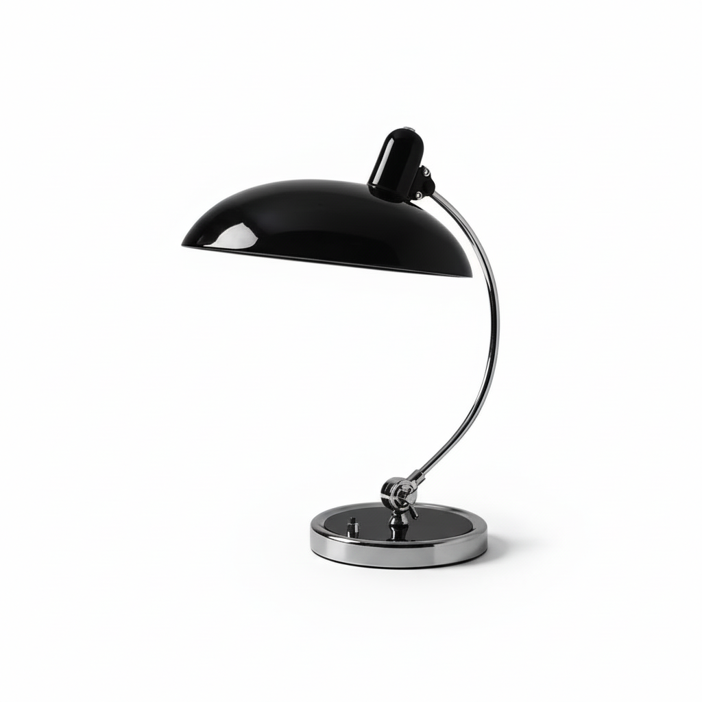 ScandiArc | Bauhaus Table Lamp for Bedroom & Desk Use