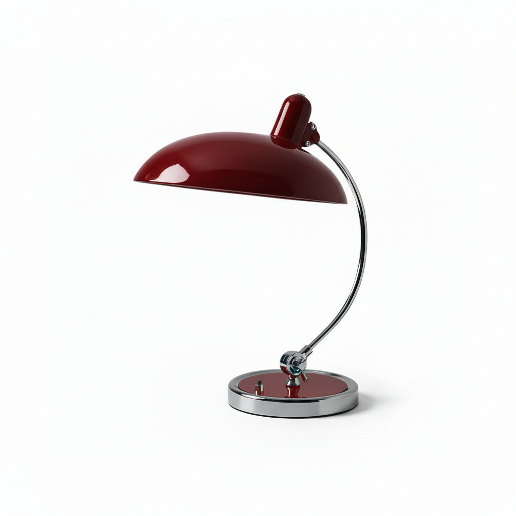 ScandiArc | Bauhaus Table Lamp for Bedroom & Desk Use